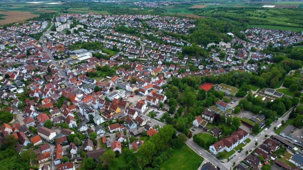 luftaufnahme schwieberdingen